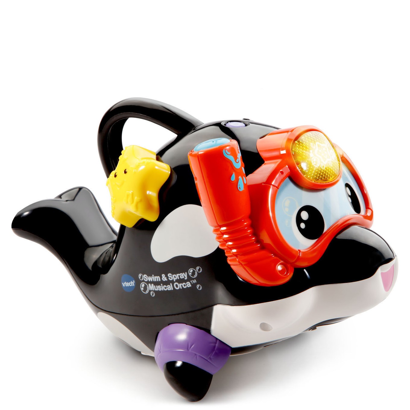 Swim & Spray Musical Orca│Bath Toy VTech